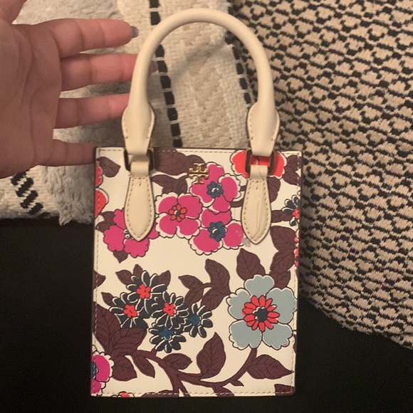🌸NEW TORY BURCH EMERSON PRINTED MINI SHOPPER TOTE🌸 - Picture 10 of 16
